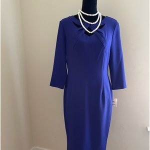 New with tag purple sheath dress.